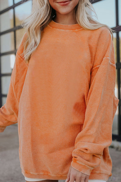 Corded Crew in Pumpkin