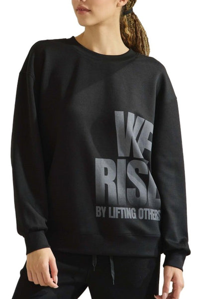 "We Rise" Graphic Scuba Pullover