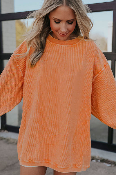 Corded Crew in Pumpkin