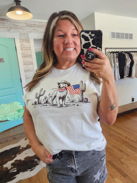 Stars, Stripes & Sidekick Graphic Tee