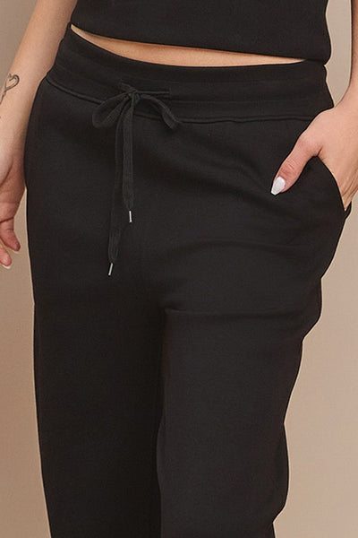 Black Scuba Joggers