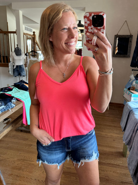 Reversible Spaghetti Strap Cami - More Colors! (S-3XL)