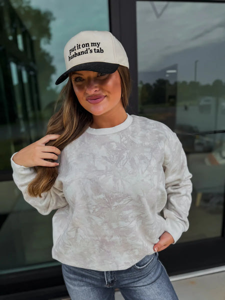Ice Grey Camo Pullover