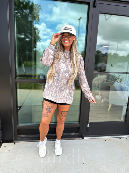 * PREORDER * Woodland Camo Long Sleeve Tee