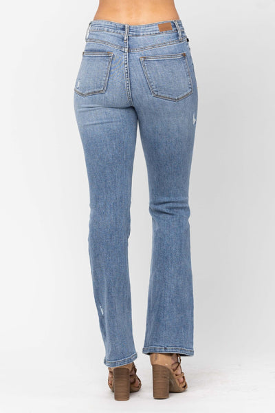 Judy Blue Distressed Bootcut Jeans