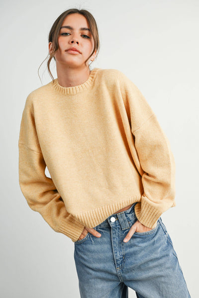 Marigold Tie Back Sweater