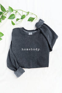 Homebody Mineral Washed Graphic Sweatshirt