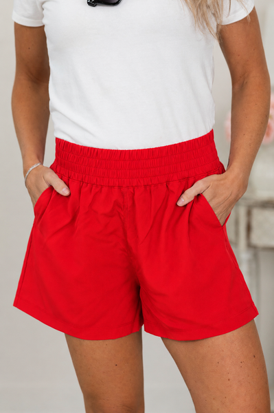 Vacation Mode Woven Lined Shorts - More Colors!