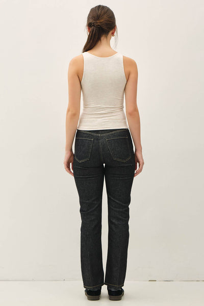 Oatmeal Soft Core Full Length Tank Top