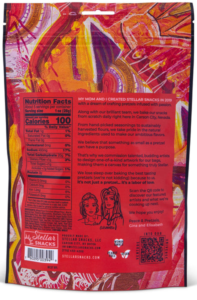 Stellar Pretzel Braids - More Flavors - 5oz Bag