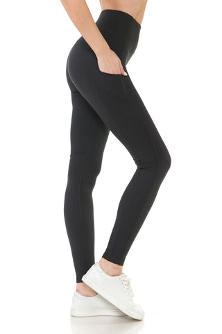 Black Pocket Leggings