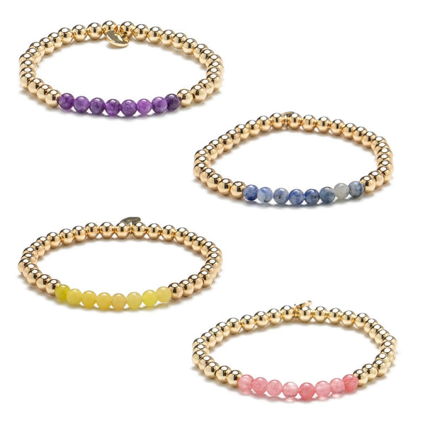 Soul Stacks Birthstone Bracelet
