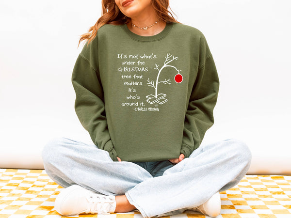 Charlie Brown Christmas Tree Sweatshirt