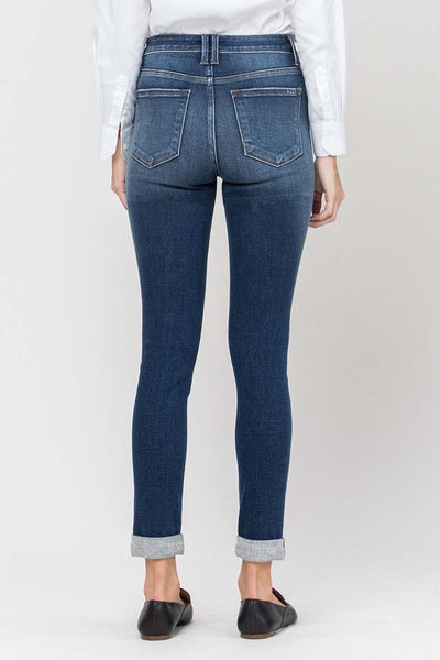 Flying Monkey Finley Cuffed Skinny Jeans