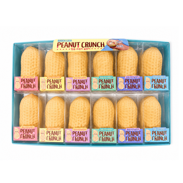 4" Peanut Crunch Squishy Toy