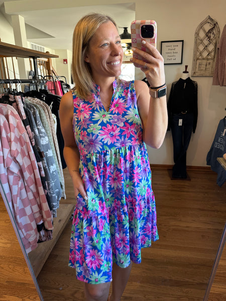 Sedona Daisy Sleeveless Dress