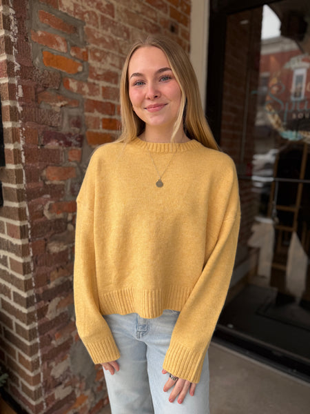 Marigold Tie Back Sweater