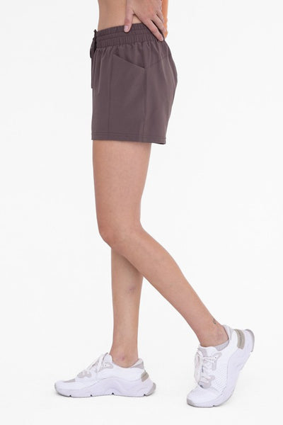 Cocoa Active Drawstring Shorts