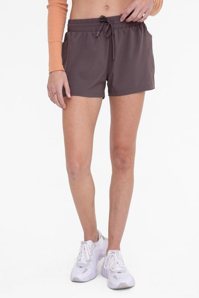 Cocoa Active Drawstring Shorts