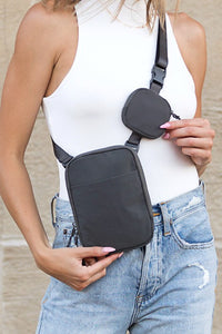 Eva Removable Coin Pouch Crossbody - More Colors!
