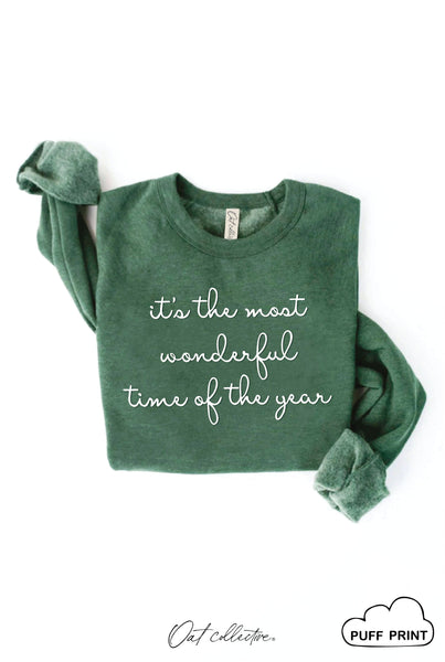 Most Wonderful Time Of The Year Graphic Sweatshirt