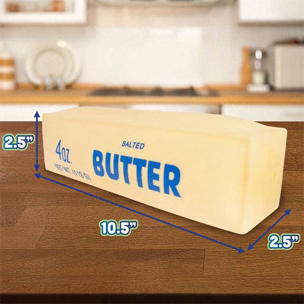 Giant Salted Butter Stick 10" Slow-Rise Squishy