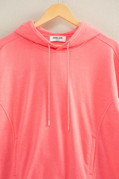 Taffy Pink Hooded Sweatshirt