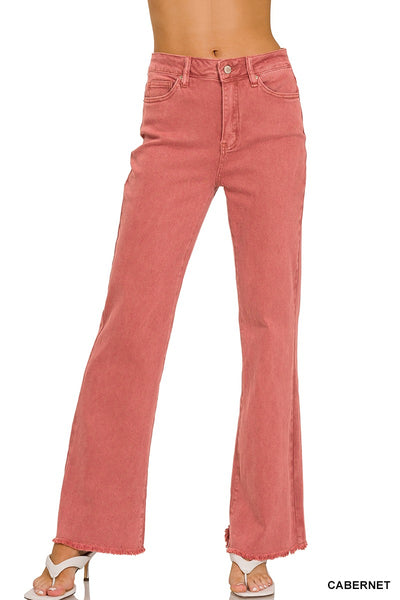 Cabernet Wide Leg Jeans