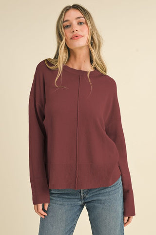 Fired Brick Crewneck Sweater