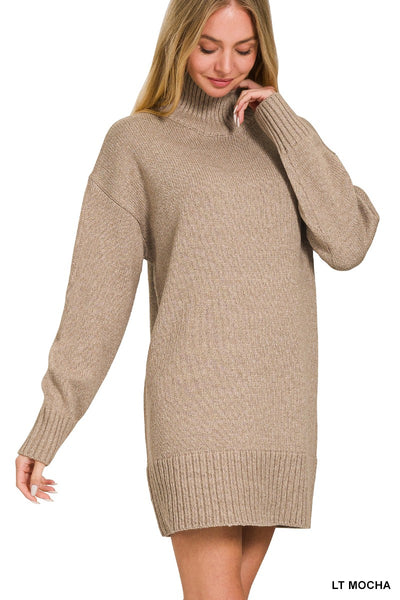 Mocha Sweater Dress