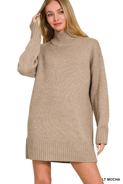 Mocha Sweater Dress