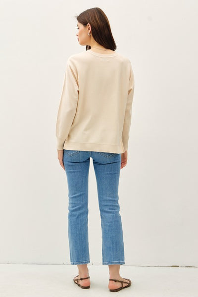 Champagne Soft Classic Sweater