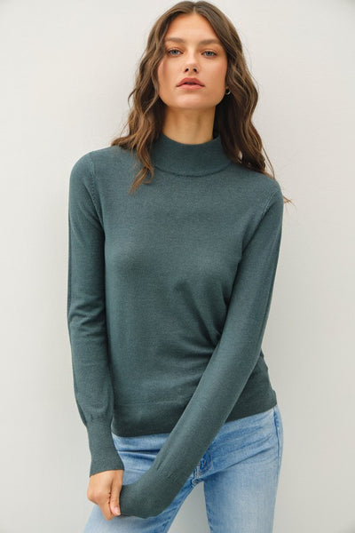 Spruce Mock Neck Sweater