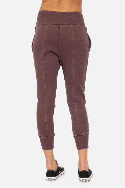 Plum Mineral Wash Joggers