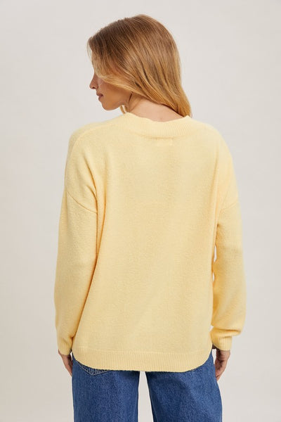 Lemonade V-Neck Sweater