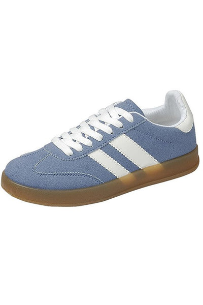 Marina Blue & White Sneakers