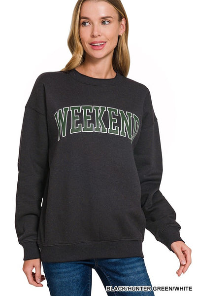 Weekend Sweatshirt in Black