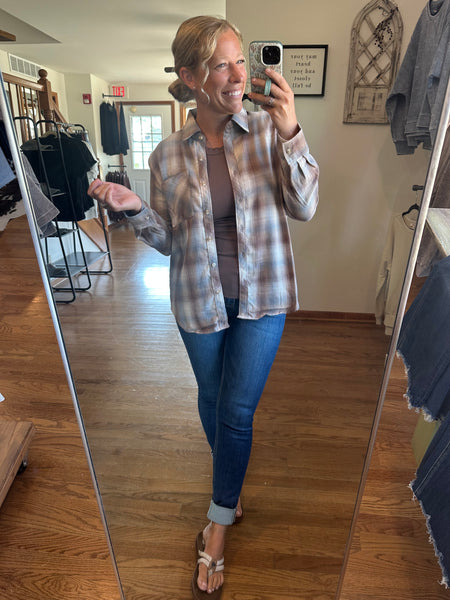 Oversized Josie Plaid Flannel