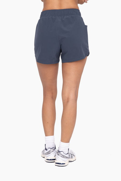 Midnight Navy Athleisure Shorts