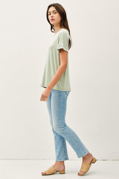 Sage Lightweight Modal Tee