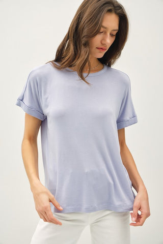 Light Blue Lightweight Modal Tee