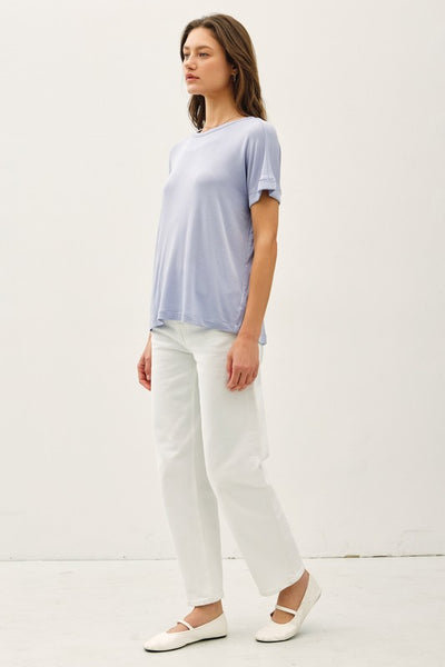 Light Blue Lightweight Modal Tee