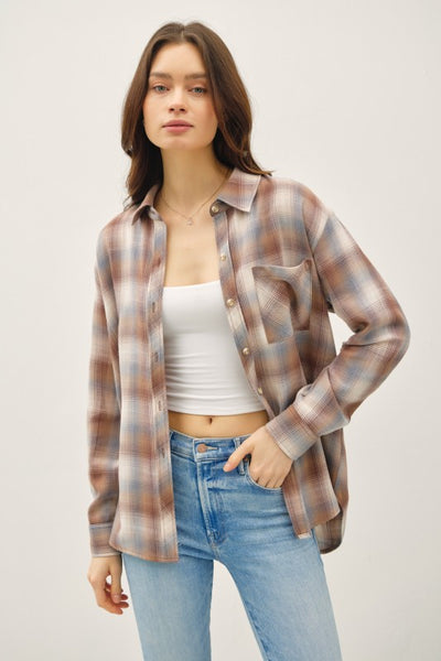 Oversized Josie Plaid Flannel