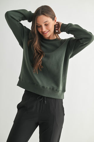 Deep Forest Classic Fit Fleece Sweatshirt