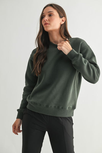 Deep Forest Classic Fit Fleece Sweatshirt