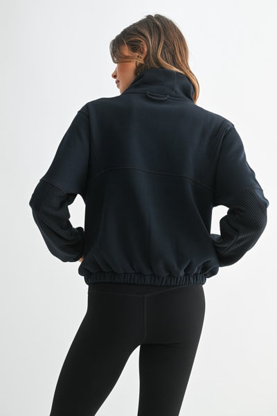 Deep Navy Tundra Thermal Half-Zip