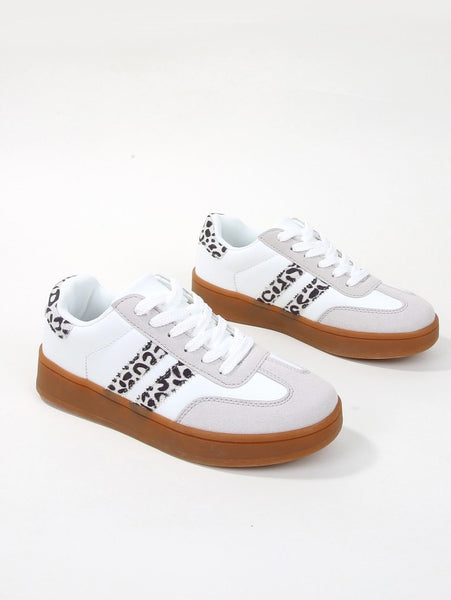 Retro Leopard Sneakers