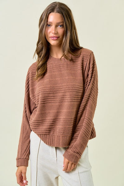 Oversized Chestnut Top