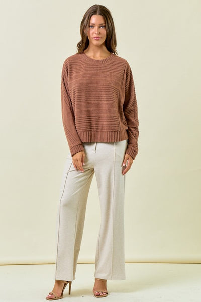 Oversized Chestnut Top