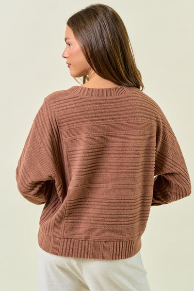 Oversized Chestnut Top